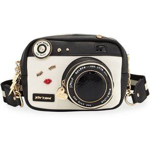 Betsey Johnson Camera Bag Crossbody